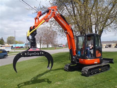 mini excavator grapple|mini excavator grapple for sale.